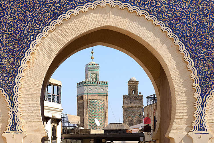 vnitrozemí Maroka